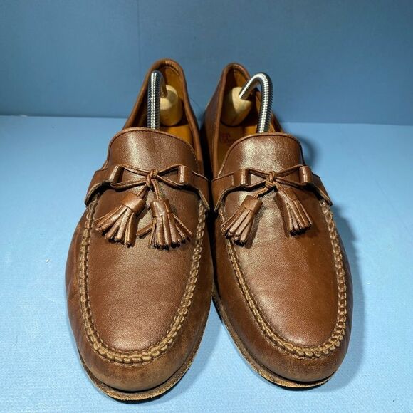 Allen Edmonds "Urbino" Italian Loafers Made in Italy Mens Size 9 B - Picture 3 of 8